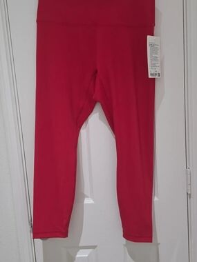 NWT Lululemon Wunder Train No Line HR Tight 25" Oxford Size 14